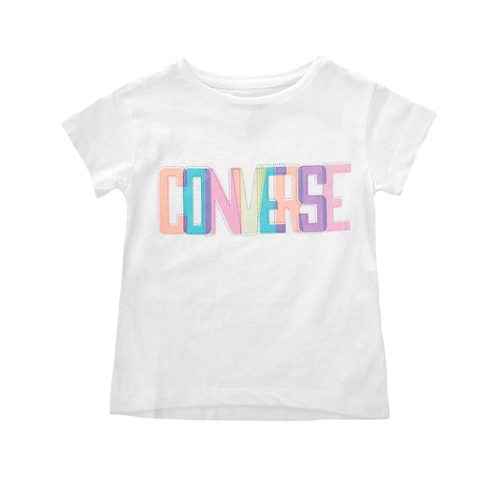 CONVERSE-Παιδική μπλούζα CONVERSE άσπρη       