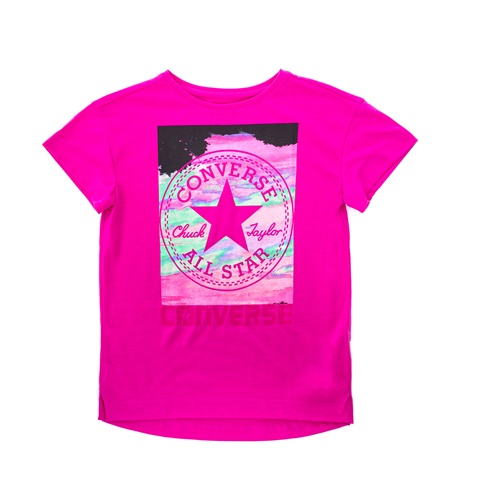 CONVERSE-Παιδική μπλούζα CONVERSE ροζ        