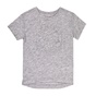 CONVERSE-Παιδική κοντομάνικη μπλούζα Converse γκρι
