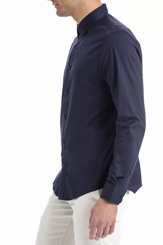 BEN SHERMAN-Ανδρικό πουκάμισο Ben Sherman μπλε