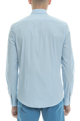 BEN SHERMAN-Ανδρικό πουκάμισο Ben Sherman γαλάζιο 