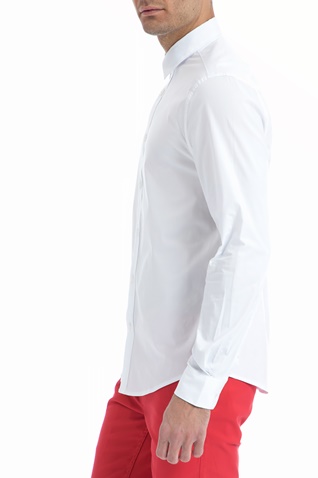 BEN SHERMAN-Ανδρικό πουκάμισο Ben Sherman λευκό