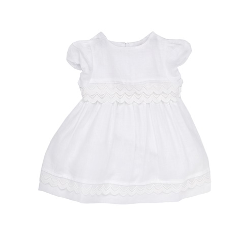 PATACHOU-Βρεφικό φόρεμα PATACHOU άσπρο 