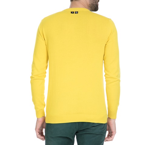 EMERSON-Πλεκτή μπλούζα EMERSON κίτρινη 