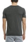 NIKE-Κοντομάνικη μπλούζα Nike σκούρο γκρι με στάμπα 