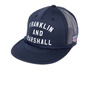 FRANKLIN & MARSHALL-Καπέλο τζόκεϋ Franklin & Marshall μπλε