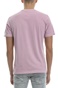 FRANKLIN & MARSHALL-Ανδρική μπλούζα Franklin & Marshall ροζ-μοβ