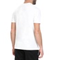 FRANKLIN & MARSHALL-Ανδρικό T-shirt Franklin & Marshall λευκό με στάμπα