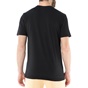 FRANKLIN & MARSHALL-Ανδρική κοντομάνικη μπλούζα FRANKLIN & MARSHALL μαύρη  