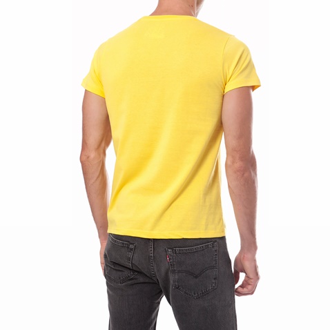 BATTERY-Ανδρική μπλούζα Battery κίτρινη