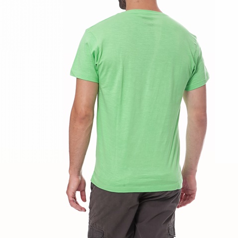 BATTERY-Ανδρική μπλούζα Battery πράσινη