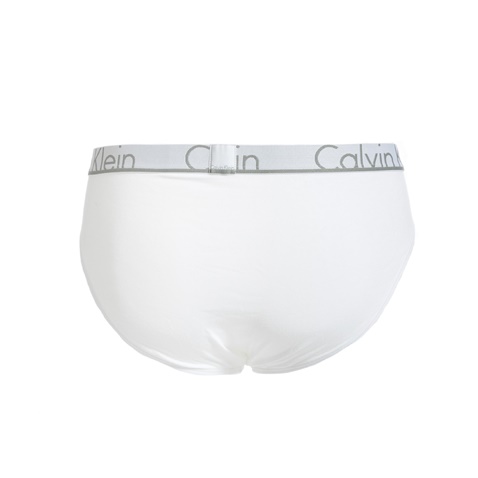 CK UNDERWEAR-Ανδρικό σλιπ Calvin Klein λευκό