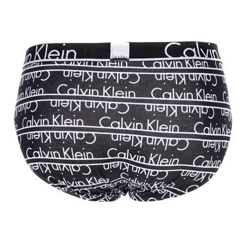 CK UNDERWEAR-Ανδρικό σλιπ Calvin Klein μαύρο με print