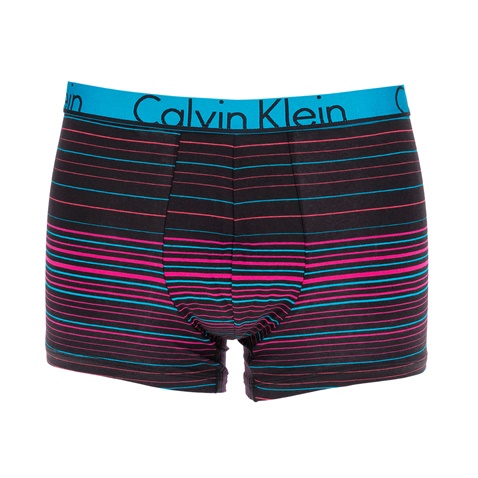 CK UNDERWEAR-Ανδρικό μπόξερ Calvin Klein μαύρο με μοτίβο