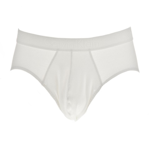 CK UNDERWEAR-Ανδρικό σλιπ CK Underwear λευκό 