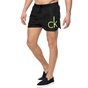CK UNDERWEAR-Ανδρικό μαγιό σορτς RUNNER DRAWSTRING CK Underwear μαύρο