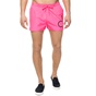 CK UNDERWEAR-Ανδρικό μαγιό σορτς RUNNER DRAWSTRING CK Underwear ροζ