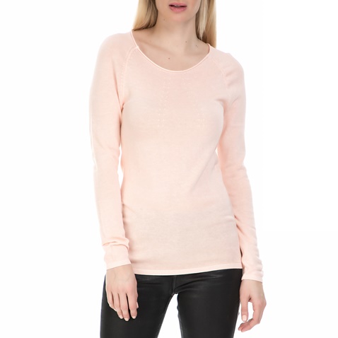 CALVIN KLEIN JEANS-Γυναικείο πουλόβερ Calvin Klein Jeans ροζ