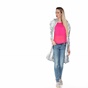 CALVIN KLEIN JEANS-Γυναικείο μπουφάν παρκά  Calvin Klein Jeans ασημί