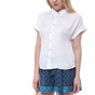 CALVIN KLEIN JEANS-Γυναικείο πουκάμισο Calvin Klein Jeans λευκό