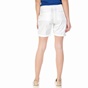 CALVIN KLEIN JEANS-Γυναικεία chino βερμούδα Calvin Klein Jeans λευκή