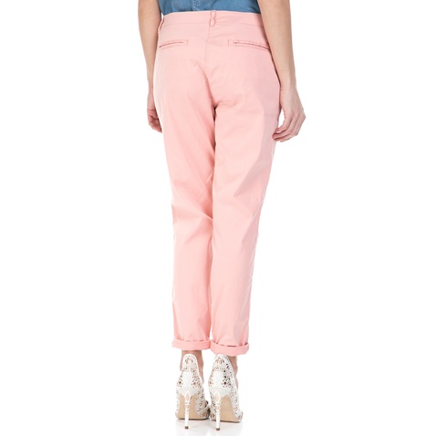 CALVIN KLEIN JEANS-Γυναικείο chino παντελόνι Calvin Klein Jeans ροζ