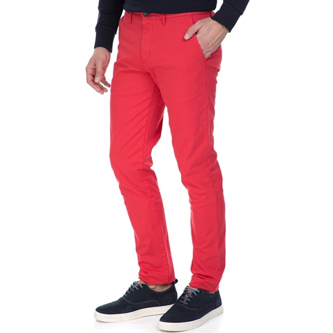 CALVIN KLEIN JEANS-Ανδρικό παντελόνι HAYDEN SP17 Calvin Klein Jeans κόκκινο