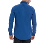 CALVIN KLEIN JEANS-Ανδρικό πουκάμισο CALVIN KLEIN JEANS μπλε