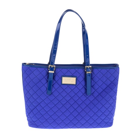 GUESS-Γυναικεία τσάντα ώμου Florencia Carryall Guess μπλε