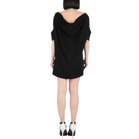GUESS-Γυναικείο μίνι φόρεμα Guess CARLA μαύρο