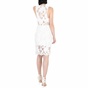 GUESS-Γυναικείο midi φόρεμα με δαντέλα Guess ALIKI λευκό