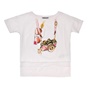 JAKIOO-Παιδικό κοντομάνικο μπλουζάκι Jakioo λευκό
