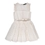 JAKIOO-Παιδικό αμάνικο φόρεμα JAKIOO λευκό