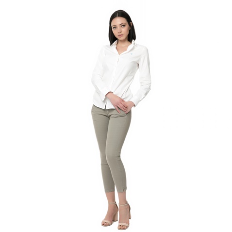BROOKSFIELD-Γυναικείο μακρυμάνικο πουκάμισο Brooksfield λευκό