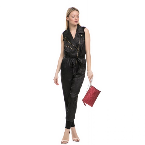 JUICY COUTURE-Γυναικεία ολόσωμη φόρμα Juicy Couture μαύρη 
