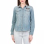 JUICY COUTURE-Γυναικείο τζιν πουκάμισο CHAMBRAY JUICY COUTURE μπλε