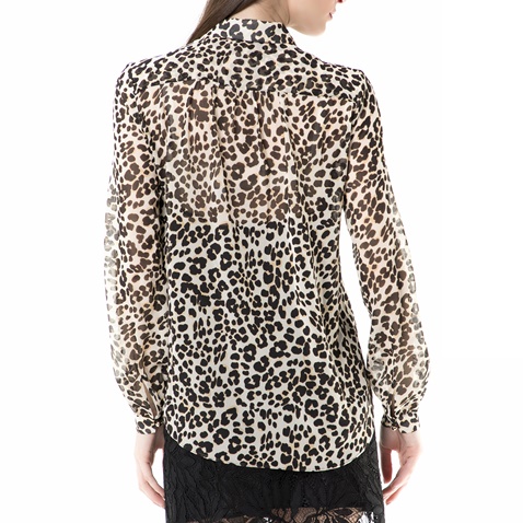 JUICY COUTURE-Γυναικείο πουκάμισο chateau leopard shirting Juicy Couture