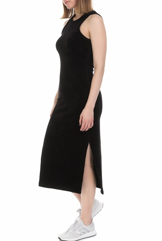 JUICY COUTURE-Γυναικείο αμάνικο midi φόρεμα Juicy Couture μαύρο