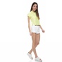 JUICY COUTURE-Γυναικεία κοντομάνικη polo μπλούζα Juicy Couture κίτρινη