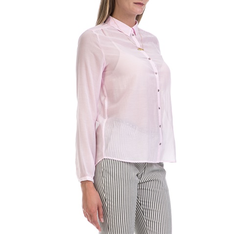 SCOTCH & SODA-Γυναικείο πουκάμισο MAISON SCOTCH ροζ   