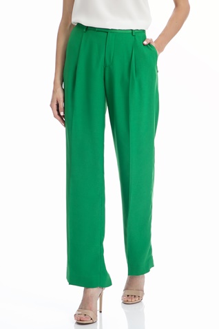 SCOTCH & SODA-Γυναικεία παντελόνα SCOTCH & SODA Drapey πράσινη