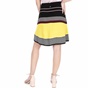 SCOTCH & SODA-Γυναικεία μίνι φούστα Scotch & Soda A-line skirt with special knit ριγέ