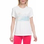JUICY COUTURE-Γυναικεία κοντομάνικη μπλούζα JUICY COUTURE λευκή 