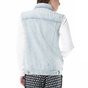 JUICY COUTURE-Γυναικείο αμάνικο τζιν jacket  cheeky wash grommets Juicy Couture 