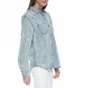 JUICY COUTURE-Γυναικείο denim μακρυμάνικο πουκάμισο Juicy Couture μπλε
