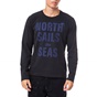NORTH SAILS-Ανδρική μπλούζα North Sails μαύρη