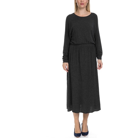 AMERICAN VINTAGE-Γυναικείο μάξι φόρεμα American Vintage  ανθρακί