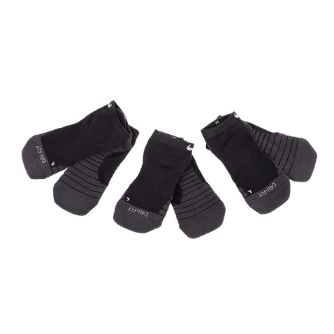 NIKE-Παιδικό σετ κάλτσες ΝΙΚΕ EVRY MAX CUSH NS μαύρες-ανθρακί