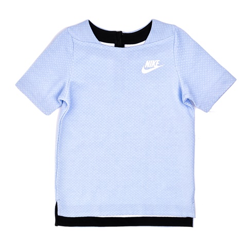 NIKE-Κοριτσίστικη κοντομάνικη μπλούζα Nike γαλάζια 