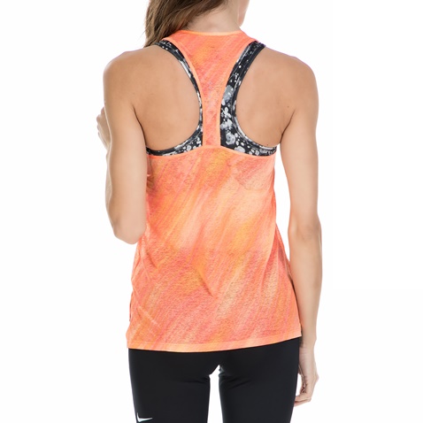 NIKE-Γυναικείο αθλητικό φανελάκι Nike BRTHE πορτοκαλί
